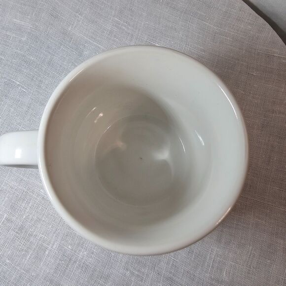 Vintage Boynton Southpaw Ceramic Coffee Mug - Cat w Yellow Balloon 1980 - Picture 6 of 6